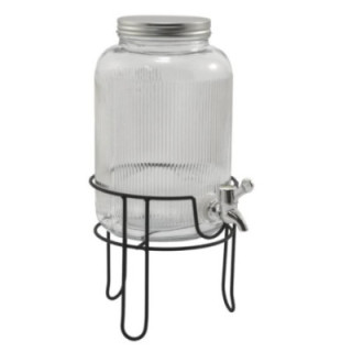 Słój z kranikiem 4L na stojaku 835-1